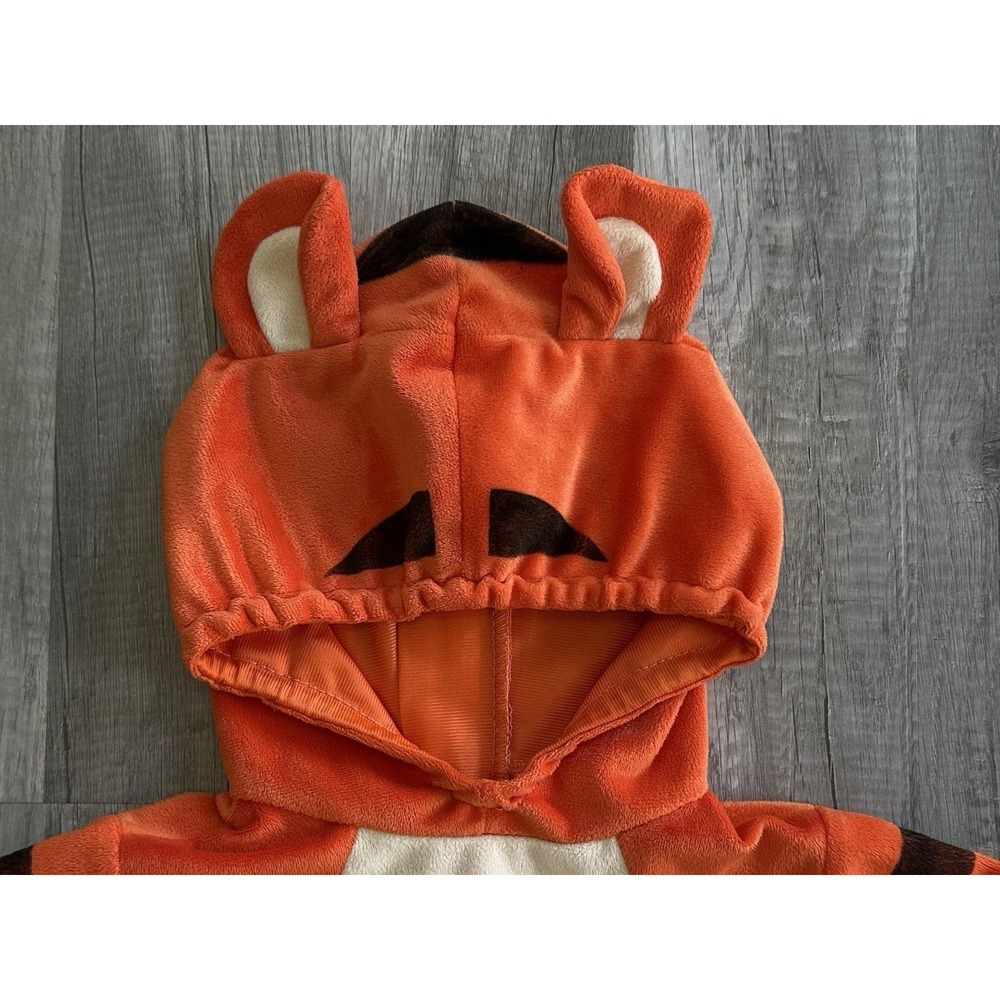 Disney Baby Tigger Costume 6-9 Months Hooded Fleece One Piece Halloween - Picture 3 of 10
